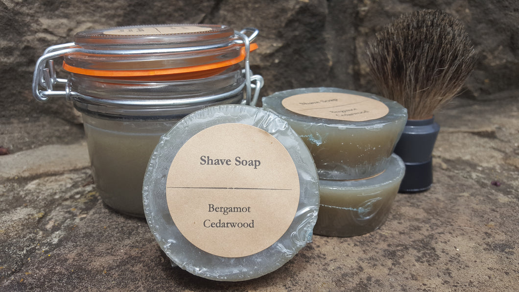 Shaving Soap - Bergamot Cedarwood