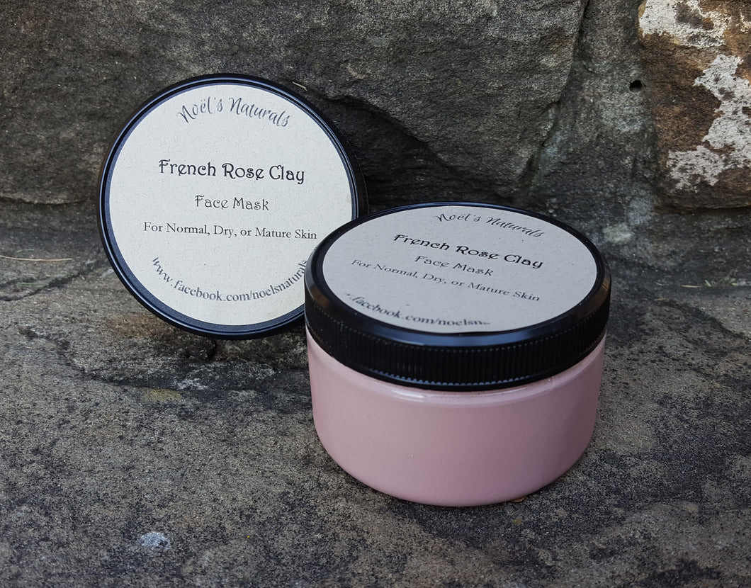 Face Mask - French Rose Clay